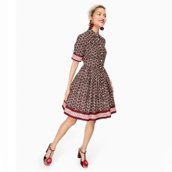 Dresses & Skirts - (SOLD) NWOT Kate Spade Elegant Patterned Dress